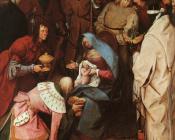 国王的崇拜 - 老彼得·勃鲁盖尔